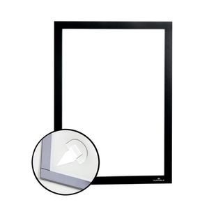 Durable Duraframe Wallpaper Infoframe A4 Black 4843