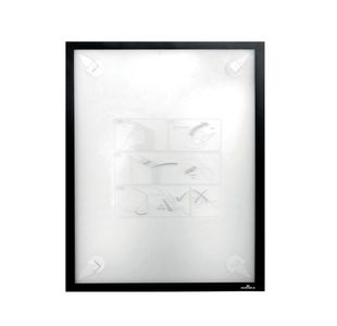 Durable Duraframe Wallpaper Infoframe A3 Black 4844