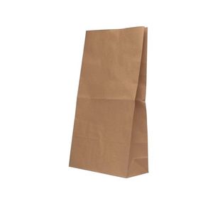 Brown Paper Bags 215x90x385mm 6.5kg (Pack of 125) 9430022