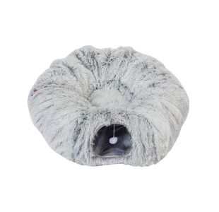Danish Design Cat Tunnel Fur Grey CTFG