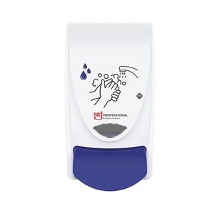 SCJ Cleanse Light Dispenser White/Blue 1 Litre LGT1LDS