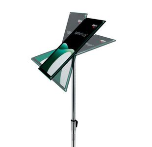 Deflecto Bevelled Floor Sign Holder A4 DE790845