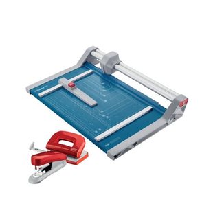 Dahle 550 A4 Professional Rotary Trimmer with Stapler Punching Set