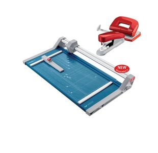 Dahle 552 A3 Professional Rotary Trimmer with Stapler Punching Set