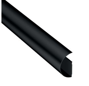 D-Line Self Adhesive Cable Tidy 50mmx25mmx1m Black (Pack of 2) 1MCT5025B/2