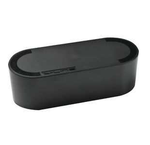 D-Line Cable Tidy Unit 420x160x135mm Large Black EU/CTULGEB/SW