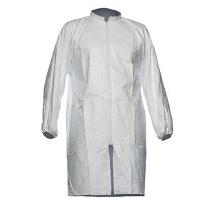 Dupont Tyvek 500 Lab Coat Pl309 (Pack of 10) White L TPL309WL