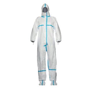 Dupont Tyvek 600 Coverall Plus with Socks White M TBS600SOCKM