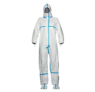 Dupont Tyvek 600 Coverall Plus with Socks White XL TBS600SOCKXL