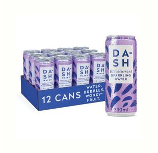 Dash Blackcurrant Sparkling Water 330ml (Pack of 12) DBL001