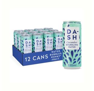 Dash Cucumber Sparkling Water 330ml (Pack of 12) DBL002