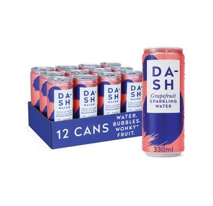 Dash Water Sparkling Water Grapefruit 330ml Can (Pack of 12) DBL008