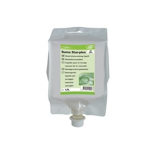 Diversey Suma Star-Plus D1 Dishwashing Liquid 1.5 Litre (4 Pack) 7010000