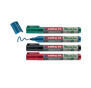 Edding e-28/4 S EcoLine Whiteboard Marker A5 Assorted (Pack of 4) 4-28-4