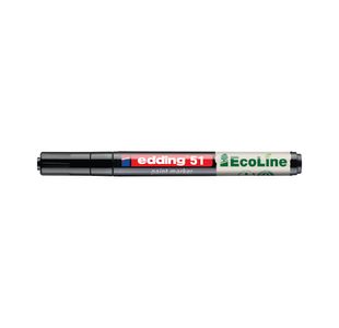 Edding E-51 Water-Based Paint Marker Fine Black (Pack of 10) 4-51-001/10
