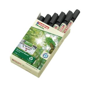 Edding 22 Ecoline Permanent Marker Black (Pack of 10) 4-22001
