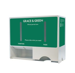 Grace and Green Compact Two Product Free Vending Dispenser GGPPD3