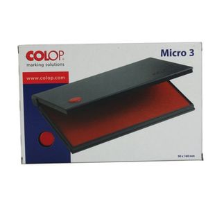 COLOP Micro 3 Stamp Pad Red MICRO3RD