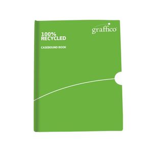 Graffico Recycled Casebound Notebook 160 Pages A4 EN08054