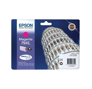 Epson 79XL Tower of Pisa DURABrite Ultra Ink Cartridge High Yield Magenta C13T79034010