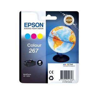 Epson 267 Globe Ink Cartridge CMY C13T26704010