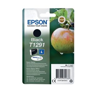 Epson T1291 Apple DURABrite Ultra Ink Cartridge Black C13T12914012