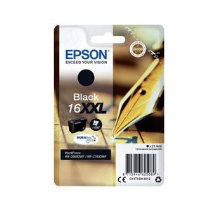 Epson 16XXL Pen and Crossword DURABrite Ultra Ink Cartridge Extra High Yield Black C13T16814012