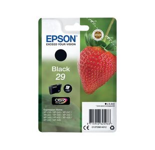 Epson 29 Strawberry Claria Home Ink Cartridge Black C13T29814012