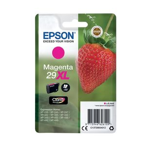 Epson 29XL Strawberry Claria Home Ink Cartridge High Yield Magenta C13T29934012