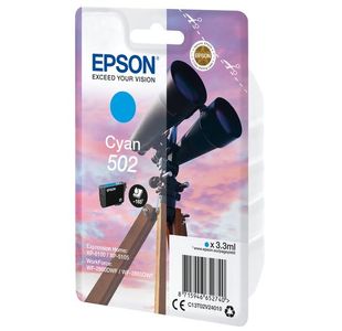Epson 502 Binoculars Ink Cartridge Cyan C13T02V24010