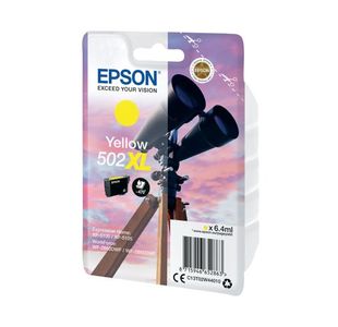 Epson 502XL Binoculars Ink Cartridge High Yield Yellow C13T02W44010