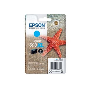 Epson 603XL Starfish Ink Cartridge High Yield Cyan C13T03A24010