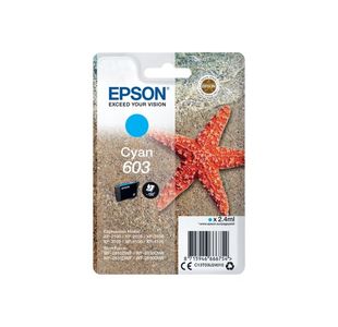 Epson 603 Starfish Ink Cartridge Cyan C13T03U24010