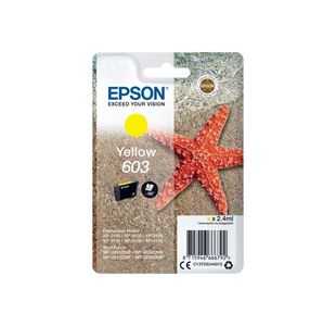 Epson 603 Starfish Ink Cartridge Yellow C13T03U44010