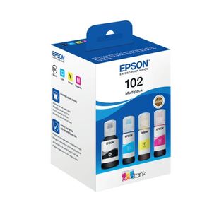 Epson 102 EcoTank Ink Bottle CMYK Multipack C13T03R640