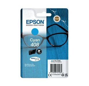 Epson 408 Glasses DURABrite Ultra Ink Cartridge Cyan C13T09J24010