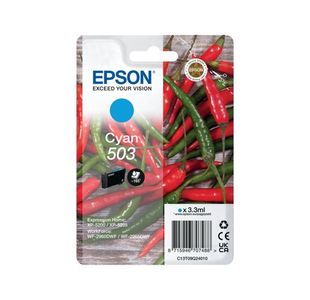 Epson 503 Chillies Ink Cartridge Cyan C13T09Q24010