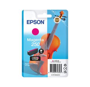 Epson 250 Violin Claria Photo HD Ink Cartridge Magenta C13T16N34010