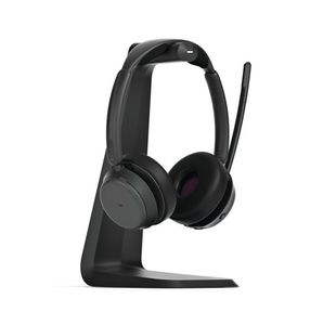 Epos Impact 1061T Wireless Binaural On Ear Headset Bluetooth with Charging Stand 1001173