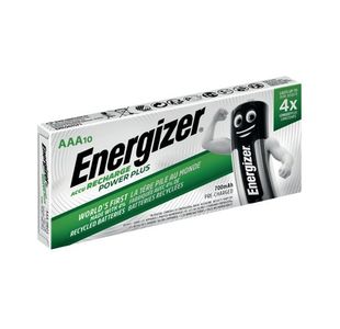 Energizer Rechargeable Batteries AAA 700Mah (Pack of 10) E300626400