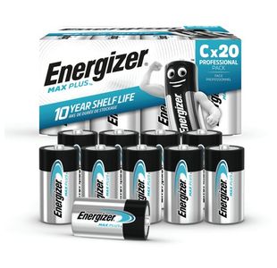 Energizer Max Plus C Alkaline Battery (Pack of 20) 423341