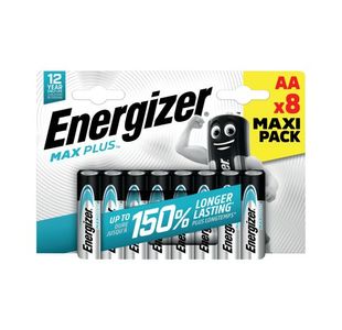 Energizer Max Plus AA Battery (Pack of 8) E303322300