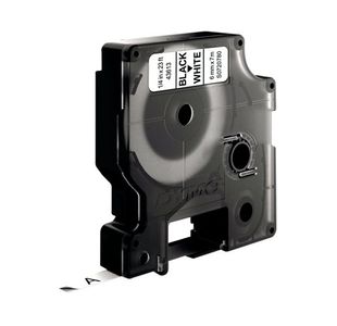 Dymo 43613 D1 LabelMaker Tape 6mm x 7m Black on White S0720780