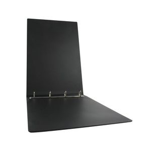 Esselte 4 O-Ring Binder 25mm Polypropylene Landscape A3 Black 68737