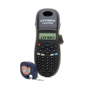 Dymo Letratag LT-100H Handheld LabelMaker Label Printer Black 2174575
