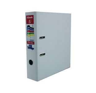 Esselte 75mm Lever Arch File Polypropylene A4 White (Pack of 10) 811300