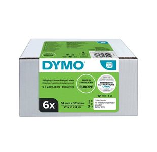 Dymo LabelWriter Shipping Labels 54mmx101mm (Pack of 6) 2093092