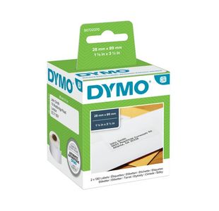 Dymo 99010 LabelWriter Address Labels 28mm x 89mm (Pack of 260) S0722370