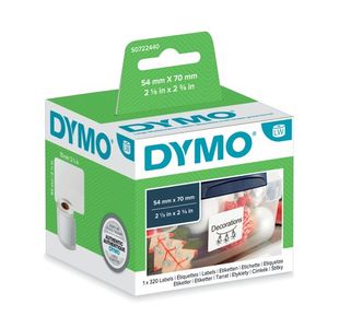 Dymo 99015 LabelWriter Large Multipurpose Labels 70mm x 54mm (Pack of 320) S0722440