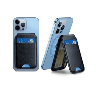 ESR HaloLock Vegan Leather Wallet Stand MagSafe Compatible Black 2K508B